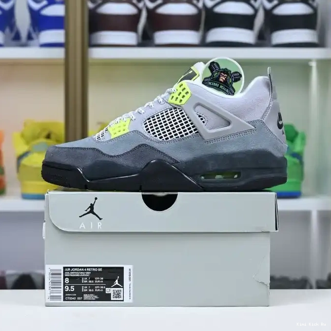 Jordan Jordan retro se'95neon Air 4 Kimikick 0413